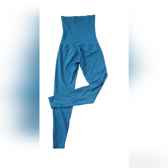 Baobei Active Sculpt and Recovery Postpartum Leggings in Lagoon - Picture 9 of 11